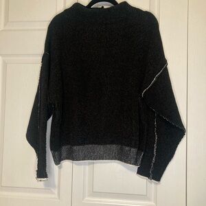 Black Mock Turtle Neck Sweater Size S/M Never Been Worn